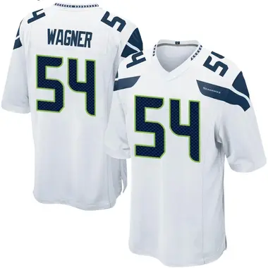 Limited Men's Bobby Wagner Silver Jersey - #54 Football Seattle Seahawks  100th Season Inverted Legend Size 40/M