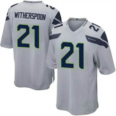 Men's Devon Witherspoon Seattle Seahawks Alternate Jersey - Game Gray