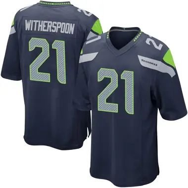 Men's Devon Witherspoon Seattle Seahawks Team Color Jersey - Game Navy