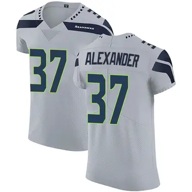 Limited Men's Shaun Alexander Green Jersey - #37 Football Seattle Seahawks  100th Season Rush Vapor Untouchable Size 40/M